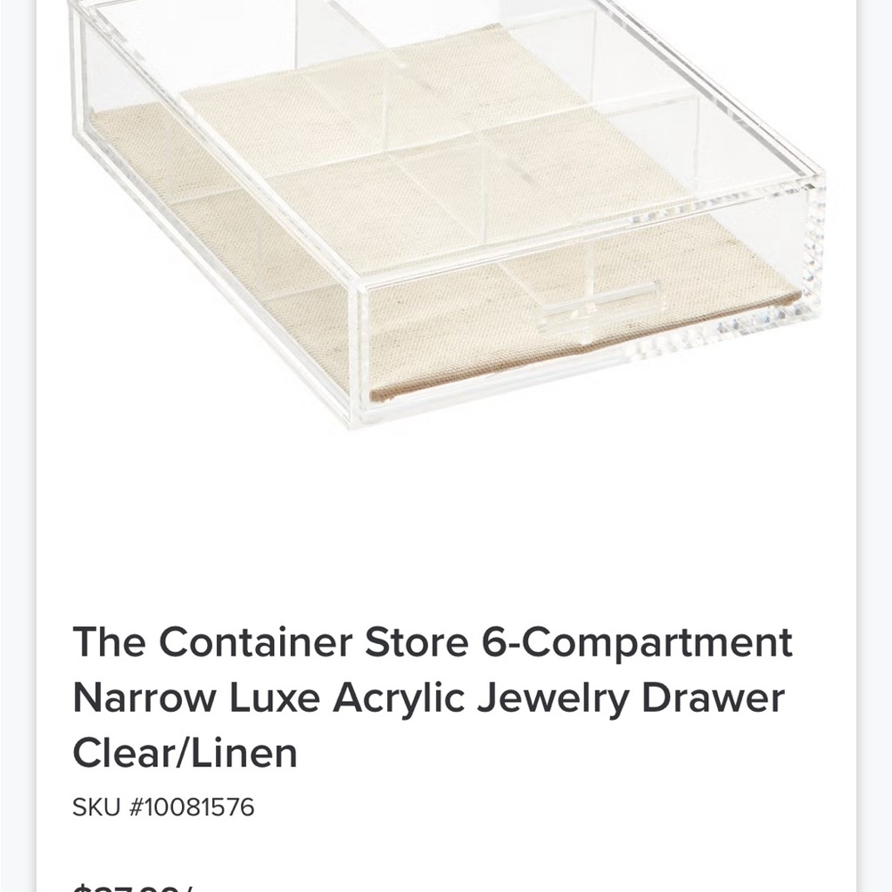 Container Store Jewelry Modular System - Picture 11 of 12